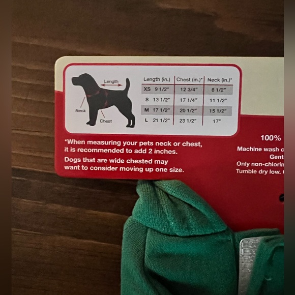 Dog outfit Official cookie taster sweatshirt - Picture 3 of 6